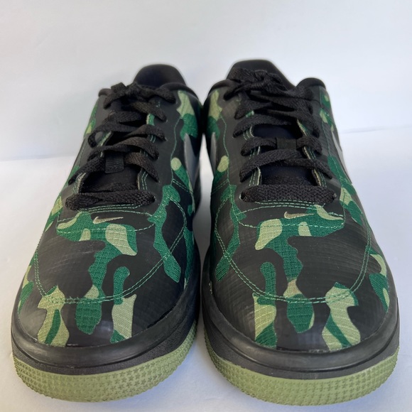 Nike Air Force 1 Ultraforce SE GS 'Camo Ripstop' 859340-002 Youth Size 6.5 - Picture 4 of 15